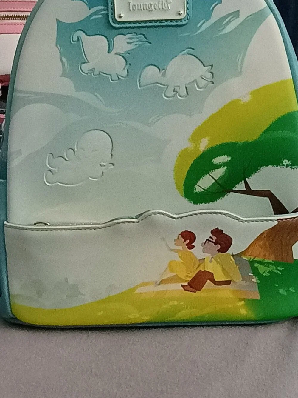 Retired Loungefly Disney Pixar Up Carl & Ellie Mini Backpack